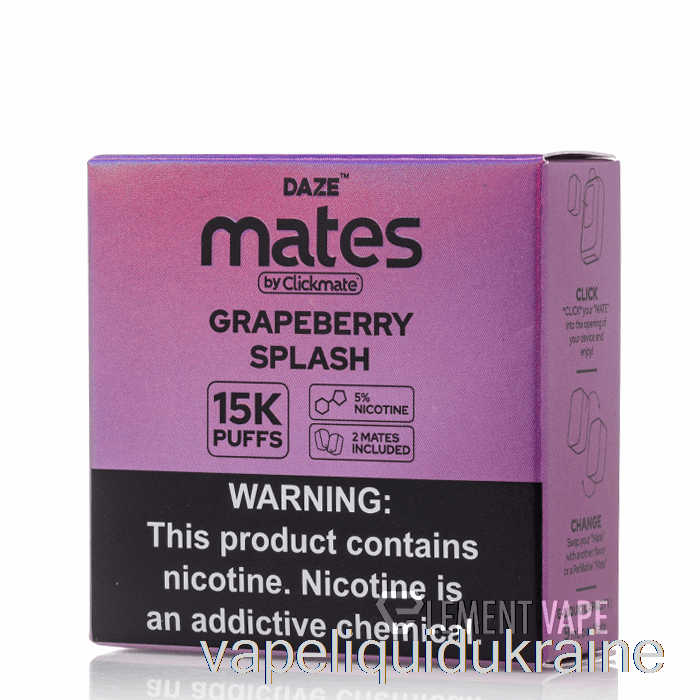 Vape Ukraine 7 Daze Mate Pods Grapeberry Splash